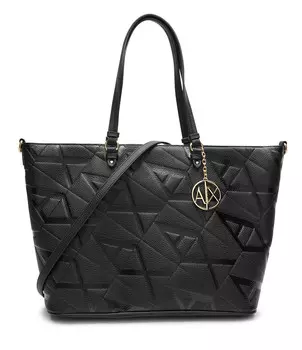 Сумка-шоппер Armani Exchange, черный