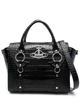 Сумка-шоппер Betty от Vivienne Westwood среднего размера, черный