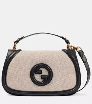 Сумка-шоппер Blondie Medium Gucci, Brown Natural/Black
