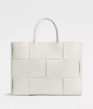 Сумка-шоппер Bottega Veneta, белый
