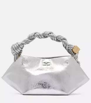 Сумка-шоппер Bou Ganni, серебряный