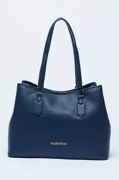 Сумка-Шоппер Brixton из экокожи Valentino Bags, синий