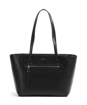 Сумка-Шоппер bryant из зернистой воловьей кожи Dkny, черный