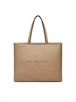 Сумка-шоппер Calvin Klein Jeans, бежевый