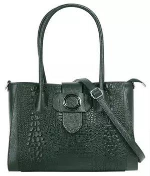 Сумка шоппер Cluty, темно-зеленый