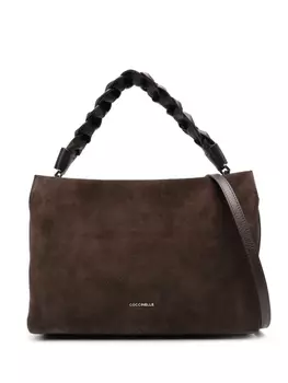 Сумка-шоппер Coccinelle Boheme среднего размера, коричневый