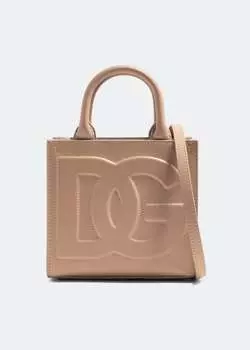 Сумка-шоппер Dolce&Gabbana DG Daily Mini, бежевый
