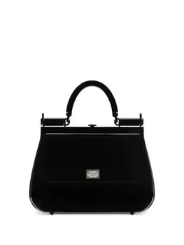 Сумка-шоппер Dolce & Gabbana Sicily Box, черный