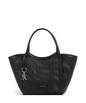 Сумка-Шоппер Durini 24 из искусственной кожи Emporio Armani, черный