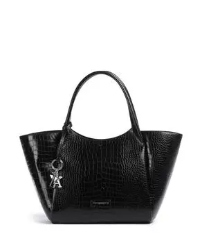 Сумка-Шоппер Durini 24 из искусственной кожи Emporio Armani, черный