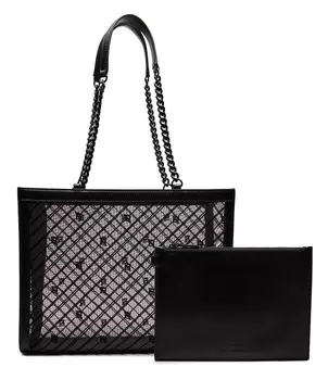 Сумка-шоппер Elisabetta Franchi + marsupio, черный