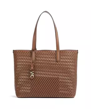 Сумка-Шоппер eliza из мелкозернистой яловой кожи. Michael Kors, коричневый