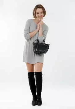 Сумка шоппер EMILY & NOAH E&N Beatrix, черный