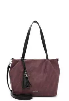 Сумка шоппер EMILY & NOAH E&N Elke, цвет wine black