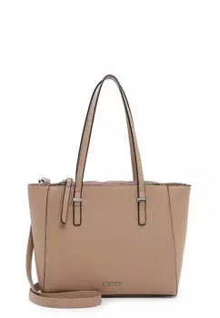 Сумка шоппер EMILY & NOAH E&N Ella, серо-коричневый