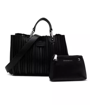Сумка-шоппер Emporio Armani + marsupio, черный