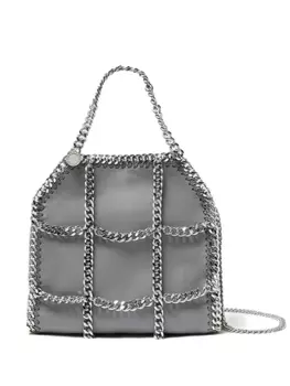 Сумка-шоппер Falabella Chain Cage Stella McCartney, серый