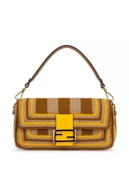 Сумка-шоппер FENDI Baguette Ric, желтый