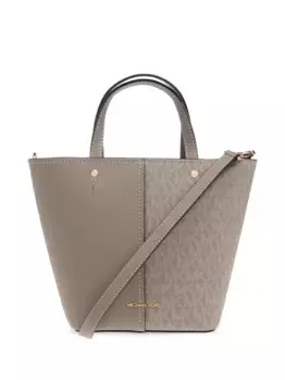 Сумка-шоппер Flora среднего размера Michael Michael Kors, нейтральный