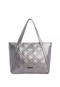 Сумка шоппер FOR TIME Heliana (B)36 x (H)31 x (T)13см, серебряный