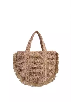 Сумка шоппер FOR TIME Strandtasche Nador (B)37 x (H)30 x (T)3см, оранжевый