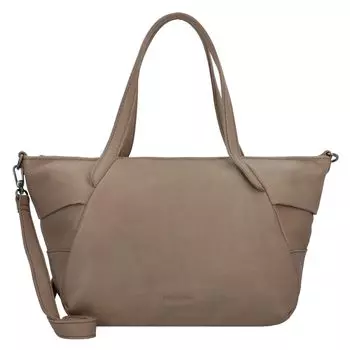 Сумка шоппер FREDs BRUDER Leia Tasche Leder 40см, цвет almond