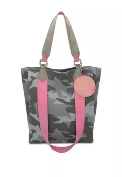 Сумка-шоппер Fritzi aus Preuen Izzy, камень/светло-серый/темно-серый