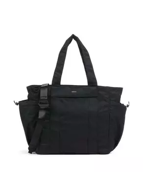 Сумка-Шоппер fusion sigrid из переработанного нейлона Sandqvist, черный