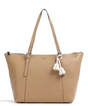 Сумка-шоппер Giada Helena из зерненой кожи. Joop!, коричневый