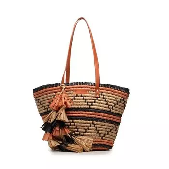 Сумка-шоппер Gioseppo Bazien, цветной/коричневый