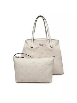 Сумка-шоппер Guess, экрю