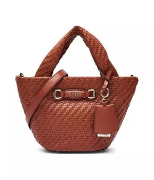 Сумка-шоппер Guess Francy, коричневый