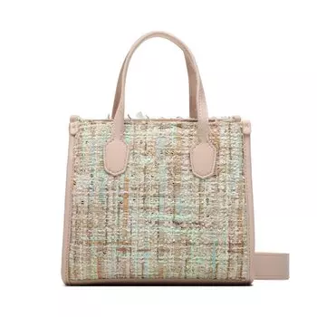 Сумка-шоппер Guess, роза/экрю