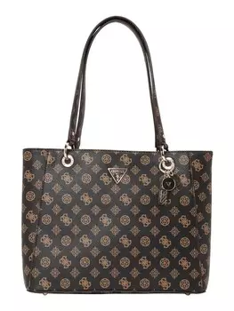 Сумка шоппер GUESS Shopper NOELLE, цвет mocha/dark brown
