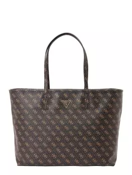 Сумка шоппер GUESS Shopper POWER PLAY, коричневый