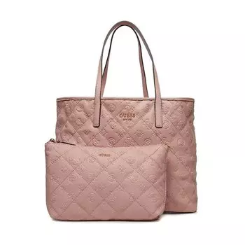 Сумка-шоппер Guess Vikky, розовый