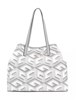 Сумка-шоппер Guess Vikky, серый/светло-серый