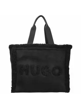 Сумка-шоппер HUGO Womens Becky SFFur 48 cm, черный
