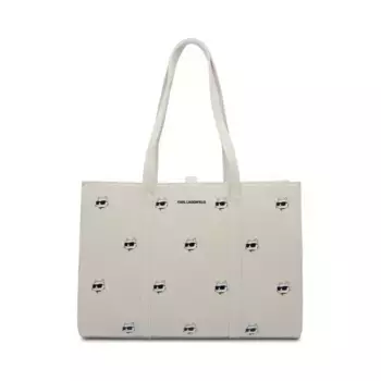 Сумка-Шоппер ikikonik-2-0 Karl Lagerfeld, экрю