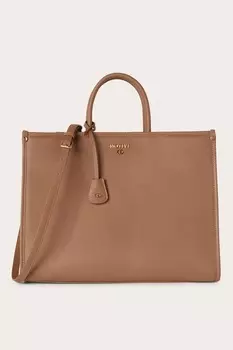 Сумка-Шоппер из экокожи Motivi, коричневый