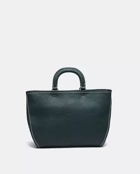 Сумка-шоппер из переработанного материала синего цвета со съемной ручкой Abbacino, синий