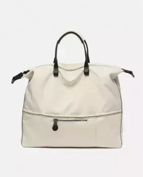 Сумка-шоппер из переработанных материалов Abbacino, бежевый