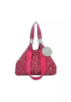 Сумка-шоппер Izzy из парусины среднего размера, 42 см Fritzi aus Preuen, цвет Leo Pink