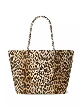 Сумка-шоппер Элла Tory Burch, нейтральный цвет