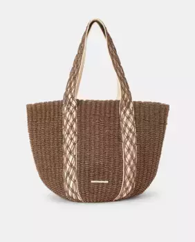 Сумка-шоппер Jo & Mr. Joe, коричневый