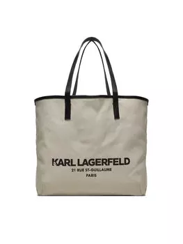 Сумка шоппер KARL LAGERFELD, бежевый