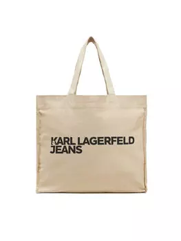 Сумка-шоппер KARL LAGERFELD, бежевый