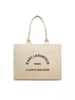 Сумка-шоппер KARL LAGERFELD, бежевый