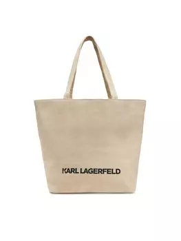 Сумка-шоппер KARL LAGERFELD, бежевый
