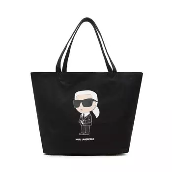 Сумка-шоппер KARL LAGERFELD, черный